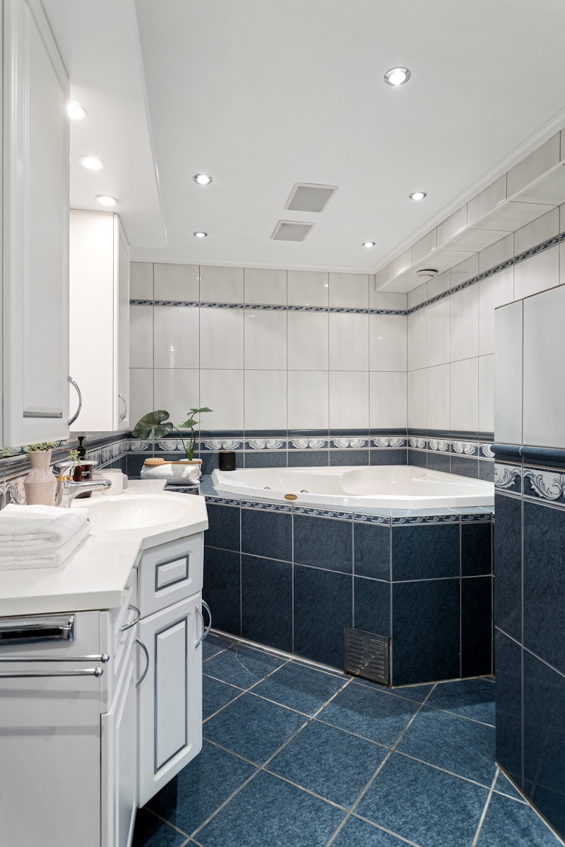 Finished bathroom